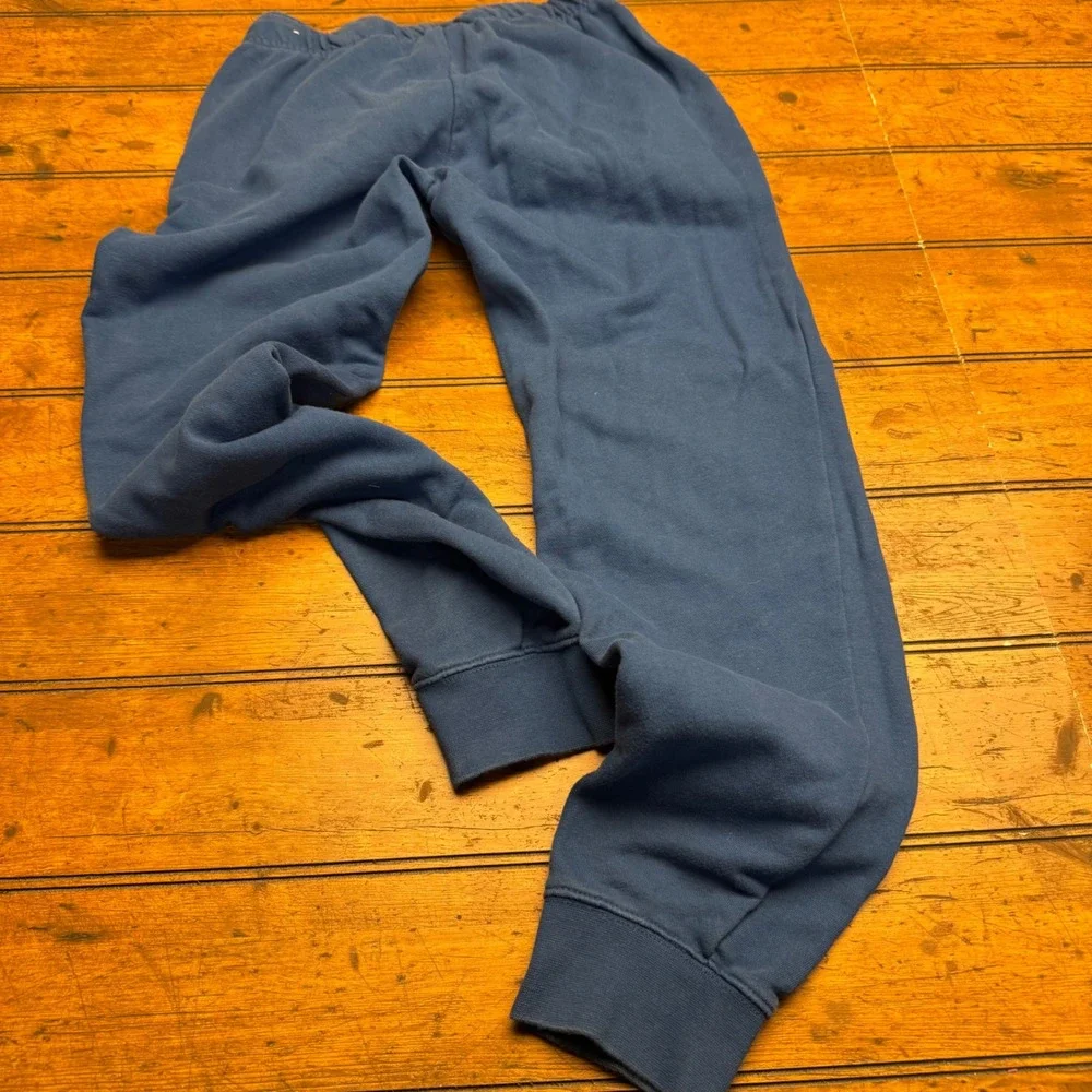 Nike Sportswear Club Fleece Joggers Blue Sweatpants‎ Mens XS Embroidered Logo